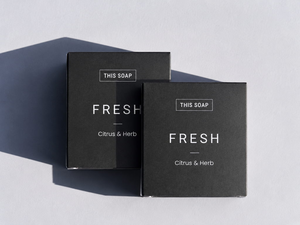 Fresh | Men’s Soap Set | Bergamot, Orange, Rosemary, Kaolin Clay, French Green Clay