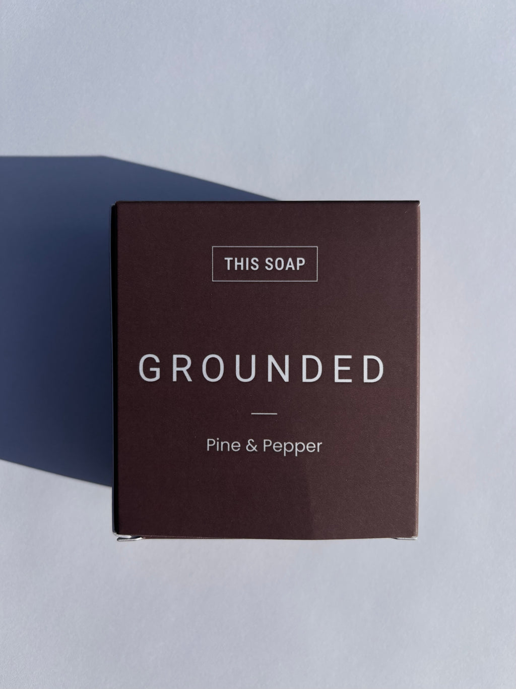 Grounded Men's Soap Bar | Pine, Black Pepper, Lavender, Pumice, Raw Cocoa