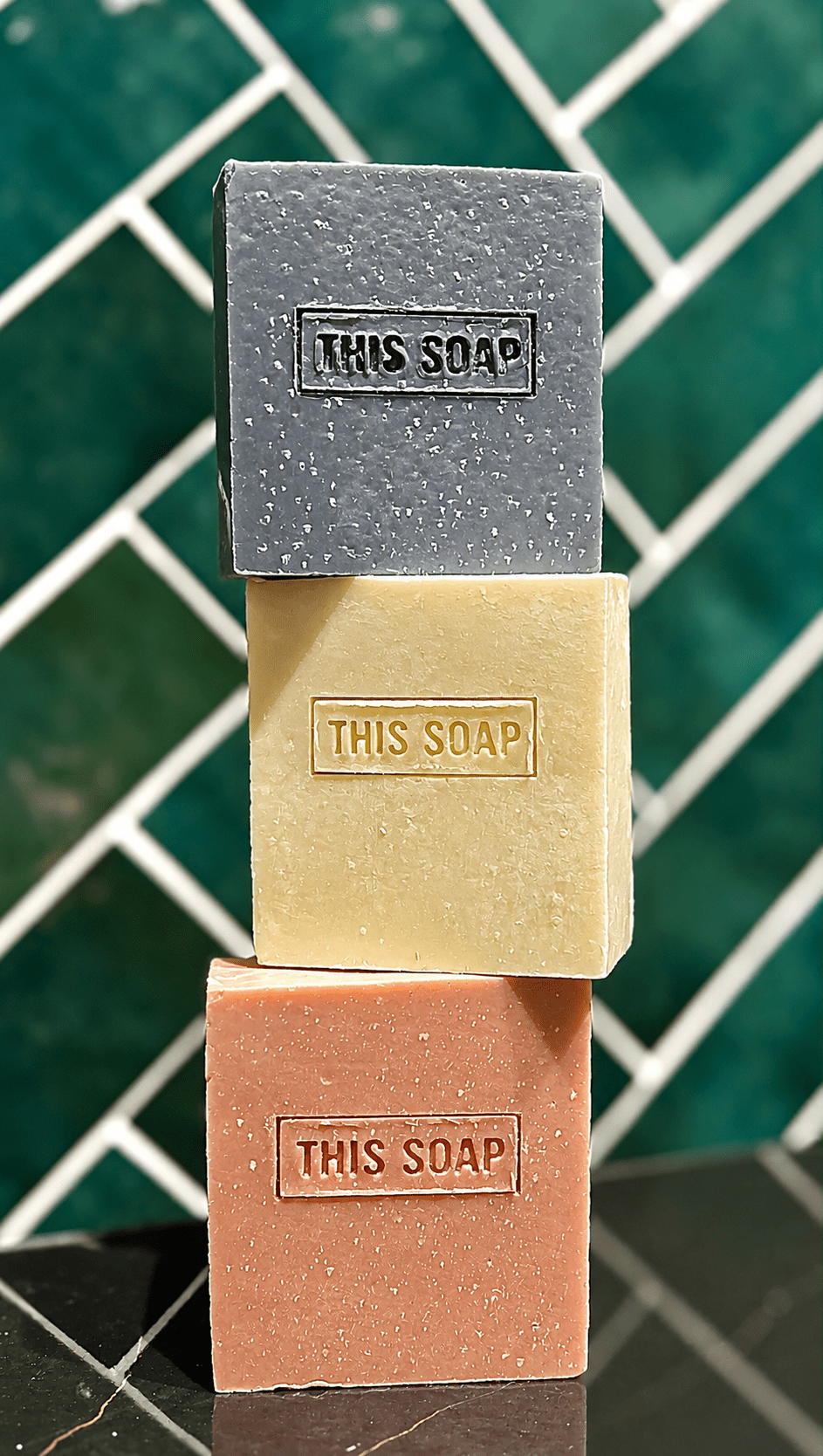 Fresh, Bold & Grounded Men’s Soap Set | The Ritual Collection - This Soap