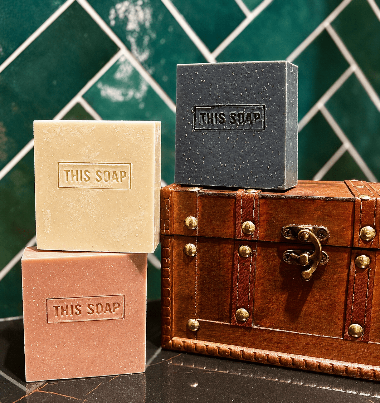 Fresh, Bold & Grounded Men’s Soap Set | The Ritual Collection - This Soap