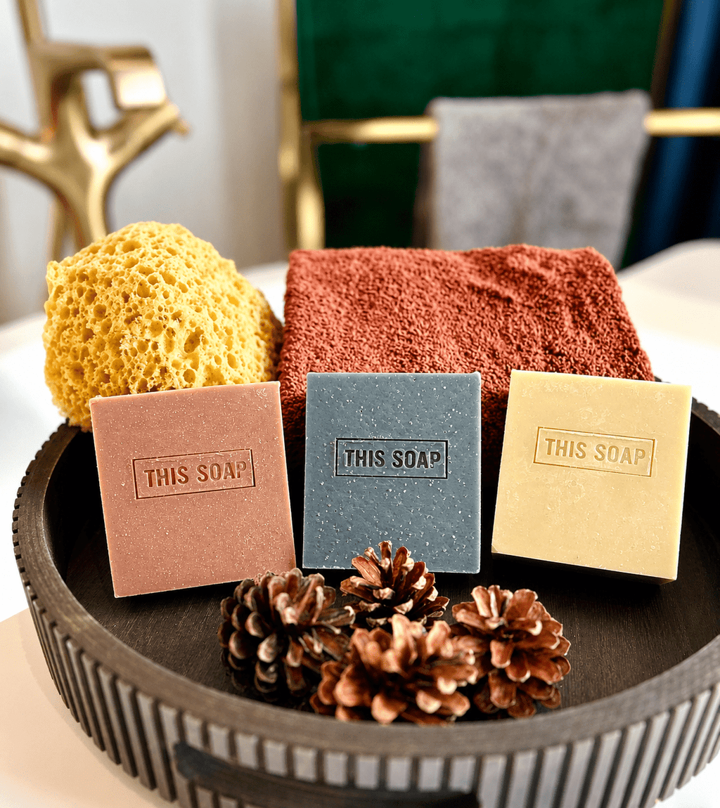 Fresh, Bold & Grounded Men’s Soap Set | The Ritual Collection - This Soap