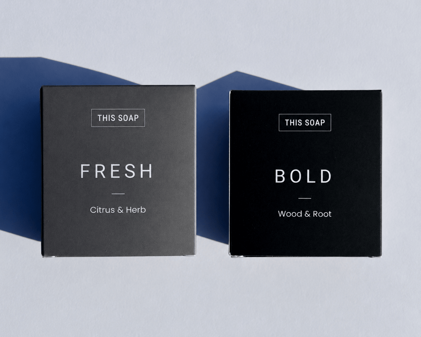 Fresh & Bold Men’s Soap Set | Citrus & Herb | Wood & Root - This Soap