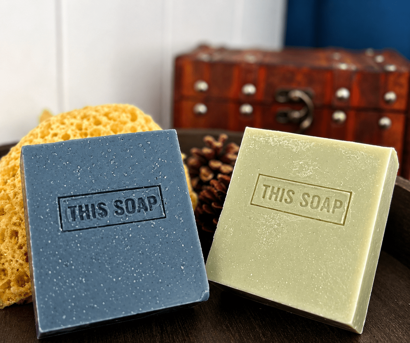 Fresh & Bold Men’s Soap Set | Citrus & Herb | Wood & Root - This Soap