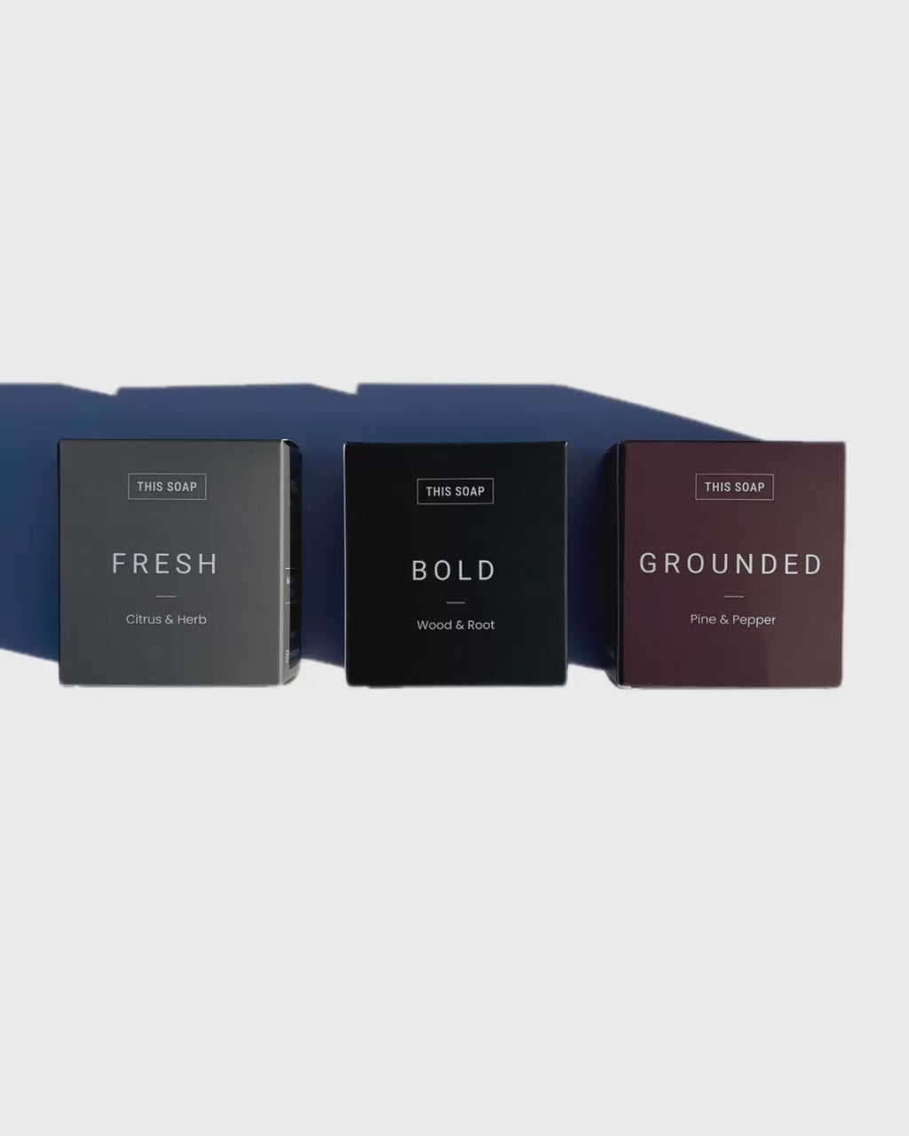 Fresh | Men’s Soap Set | Bergamot, Orange, Rosemary, Kaolin Clay, French Green Clay